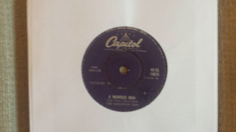 7" 45RPM A Worried Man/San Miguel by The Kingston Trio from Capitol