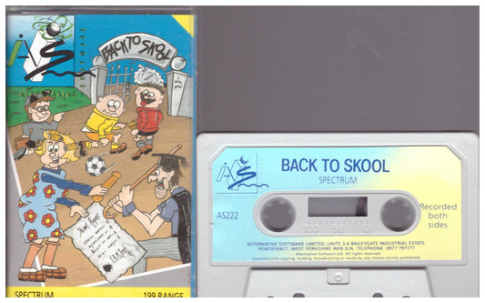 Back to Skool for ZX Spectrum from Alternative Software (AS222)