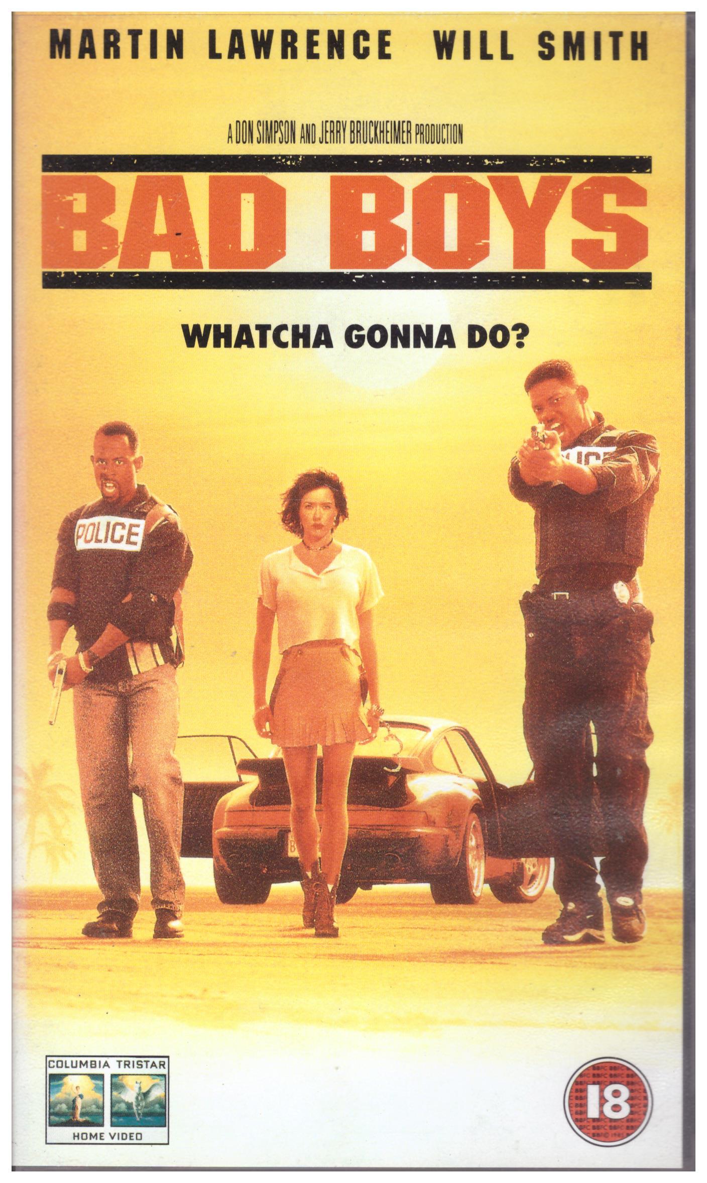 Bad Boys VHS from Columbia Tristar Home Video (CC7715)