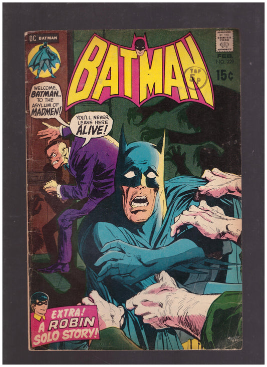 Batman #229 Feb 1971 from DC Comics