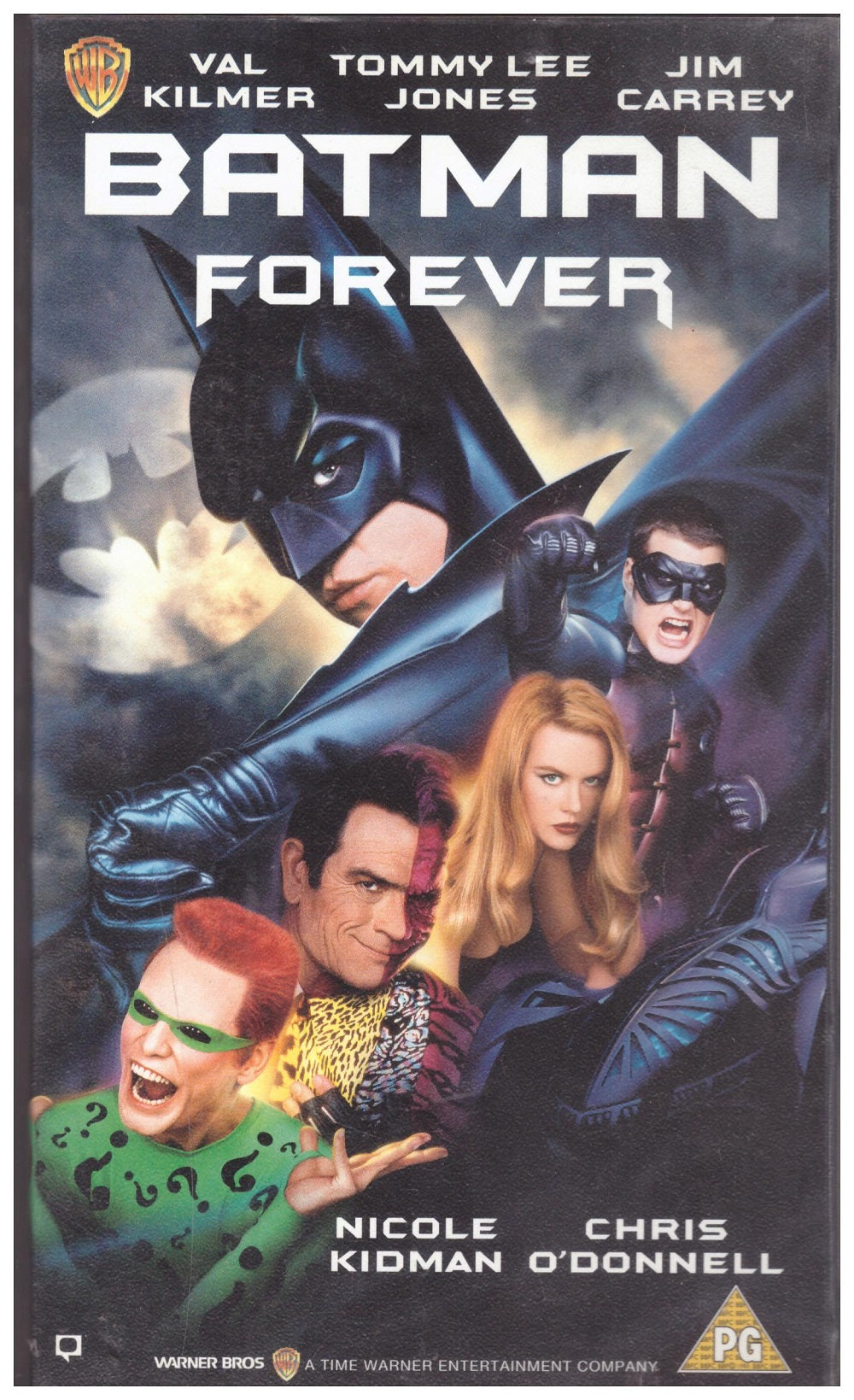 Batman Forever VHS from Warner Home Video (S013666)