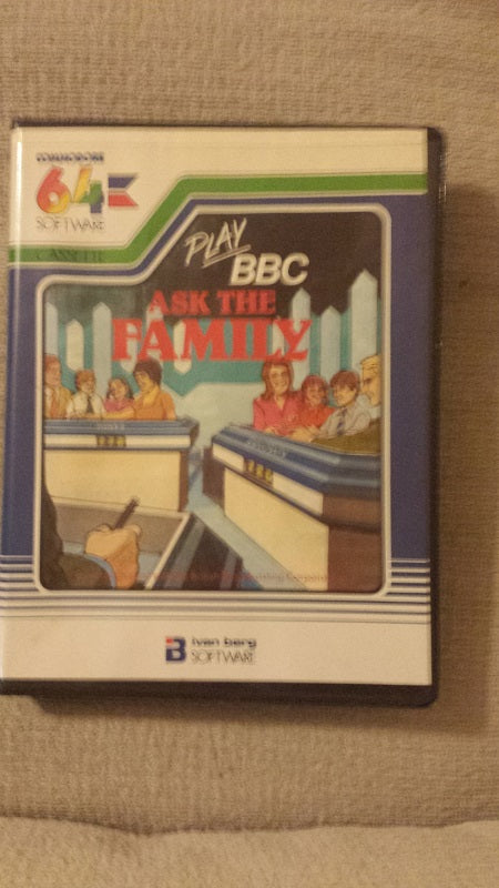 BBC Ask The Family for Commodore 64 by Ivan Berg Software/Commodore on Tape