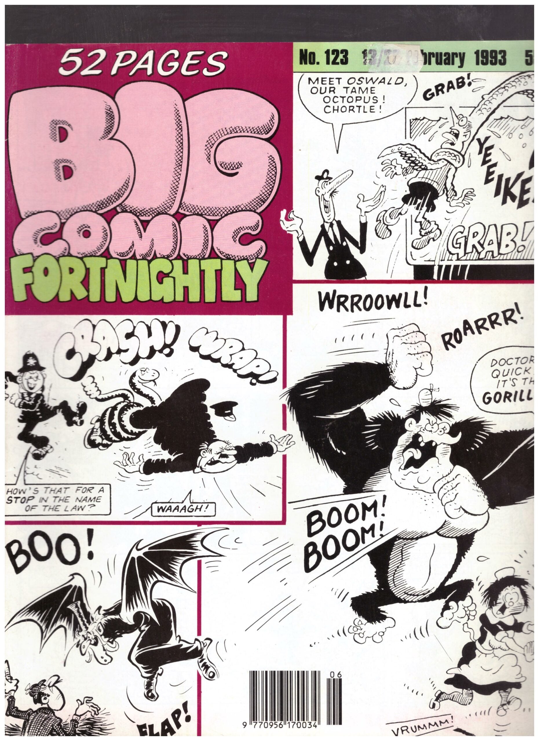 Big Comic Fortnightly No 123 from Fleetway Editions