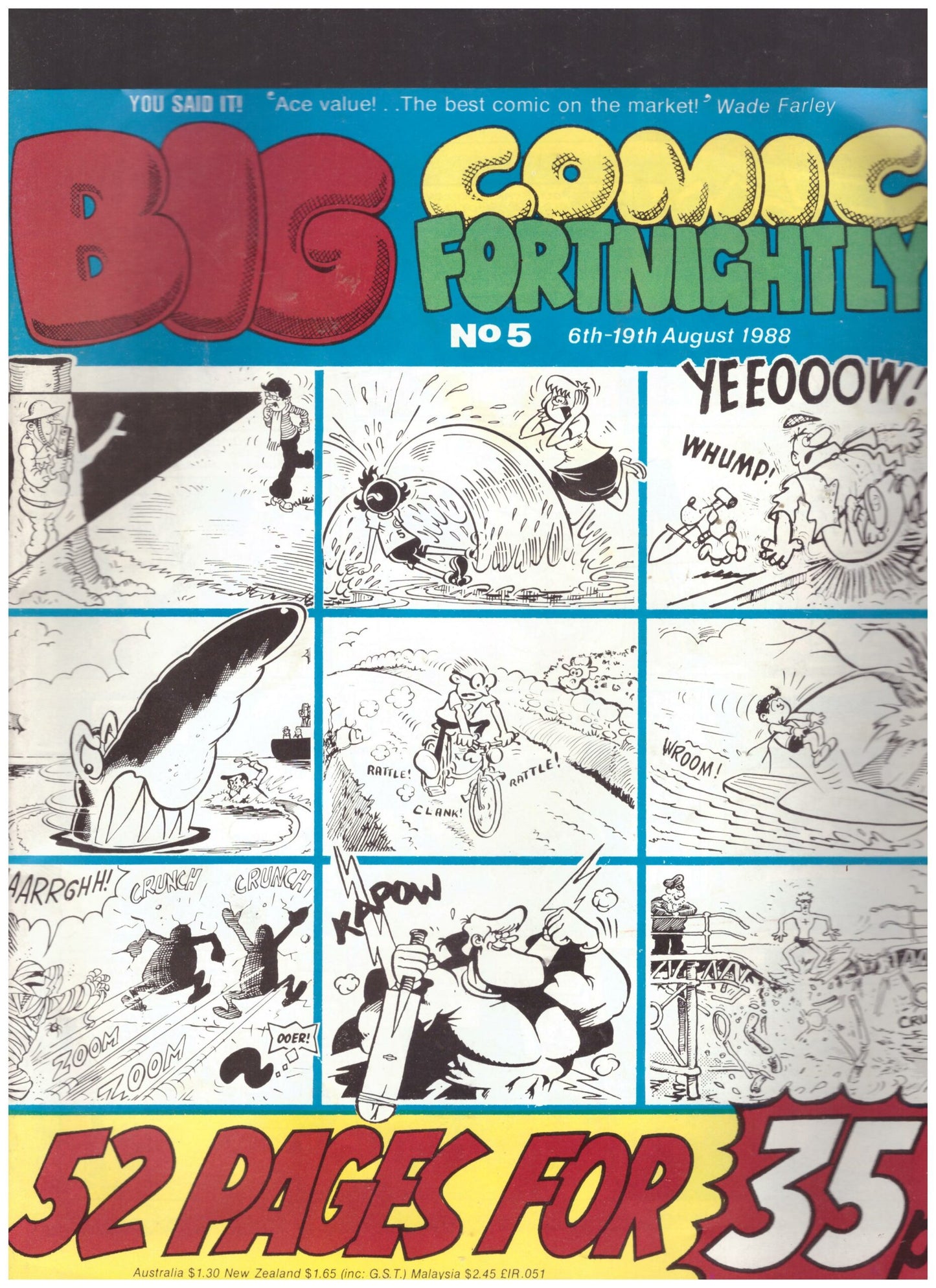 Big Comic Fortnightly No. 5, vintage British comic from Fleetway