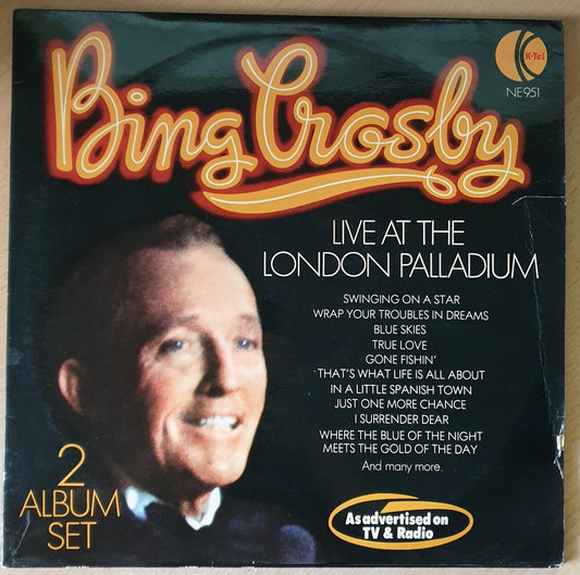 Bing Crosby Live At The London Palladium from K-Tel (NE951)