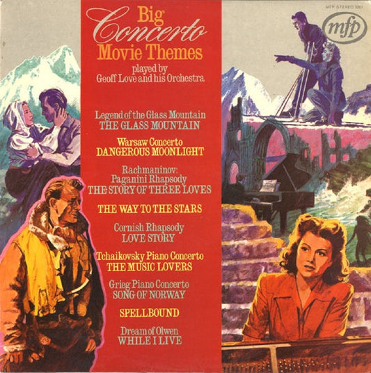 Big Concerto Movie Themes by Geoff Love And His Orchestra from Music For Pleasure (MFP 5261)