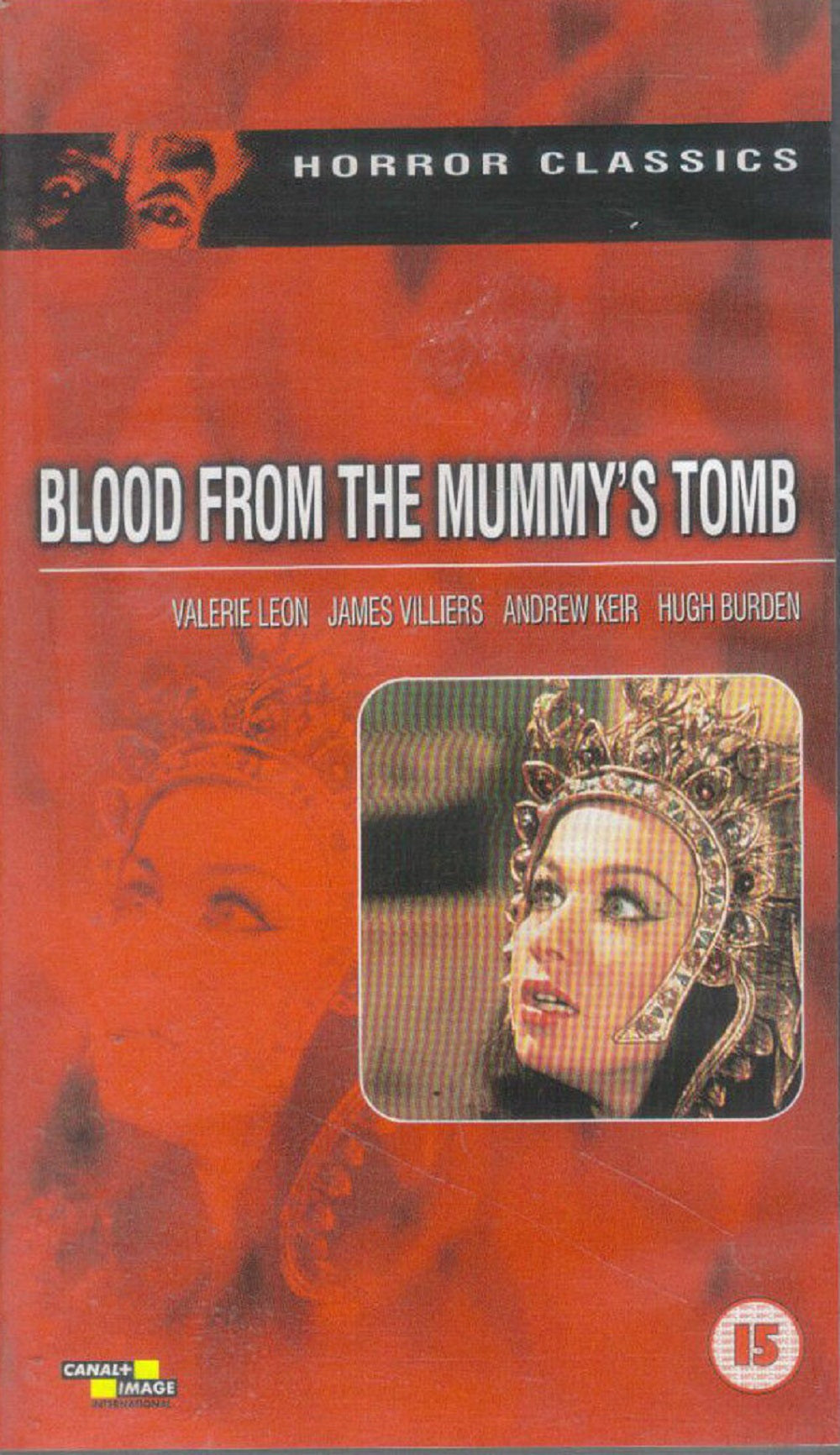 Blood From The Mummy's Tomb on VHS from Canal+ Image/Warner Bros (S039029)