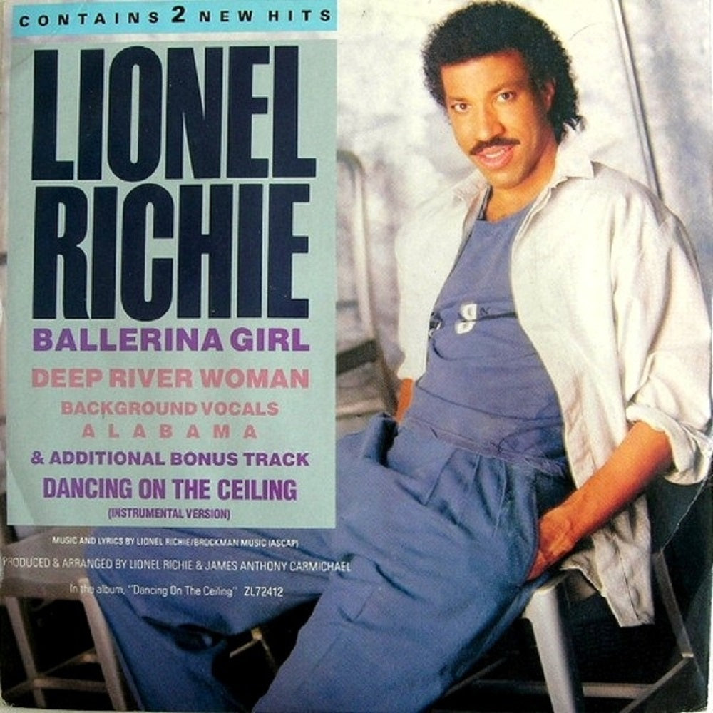 12" 45RPM Ballerina Girl by Lionel Richie from Motown (LIOT 3)