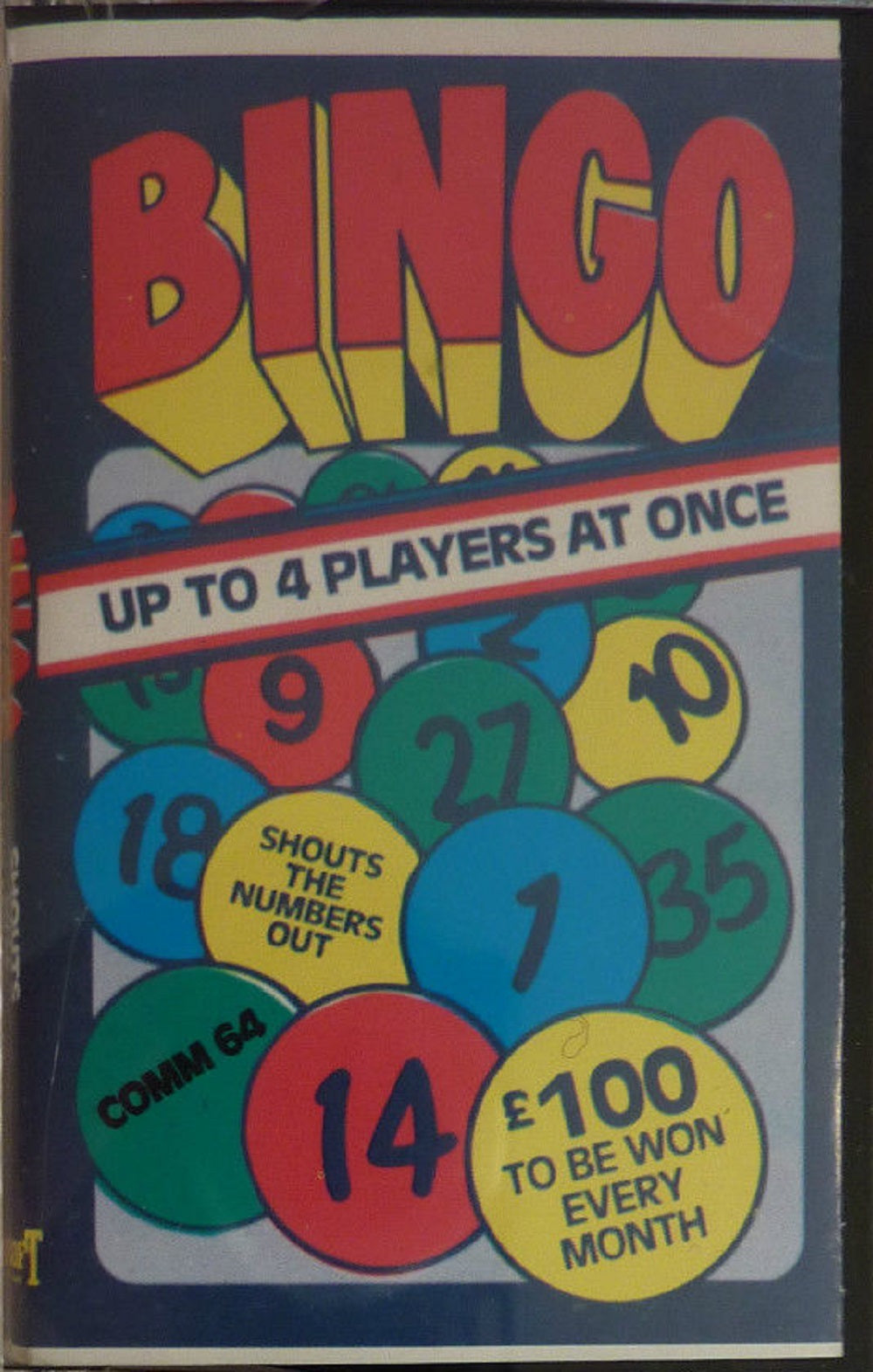 Bingo for Commodore 64 from Tynesoft