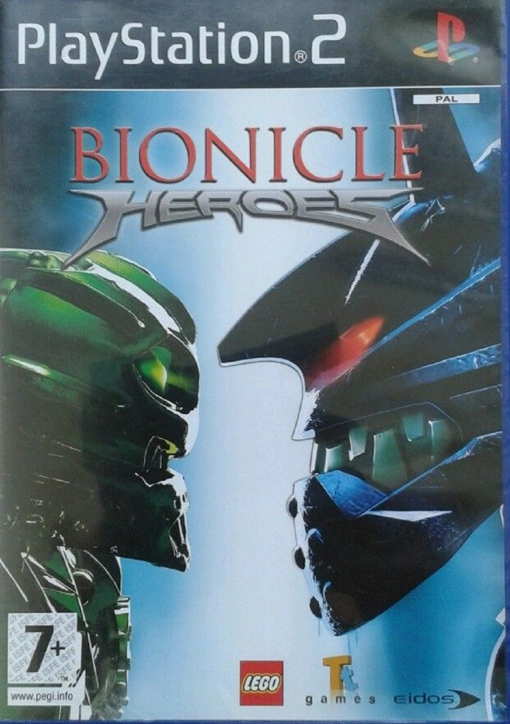 Bionicle Heroes PAL for Sony Playstation 2/PS2 from Eidos (SLES 54150)