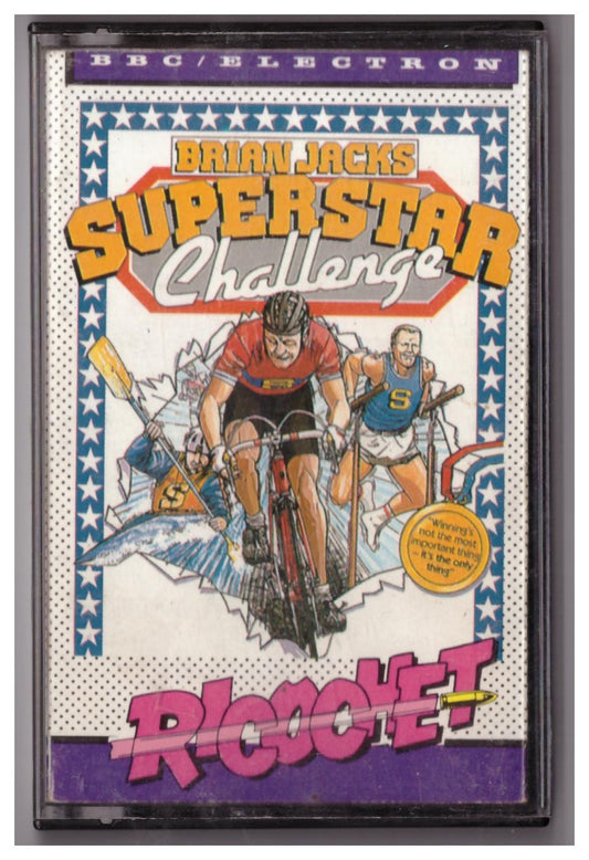 Brian Jacks Superstar Challenge for BBC Micro/Electron from Ricochet/Mastertronic