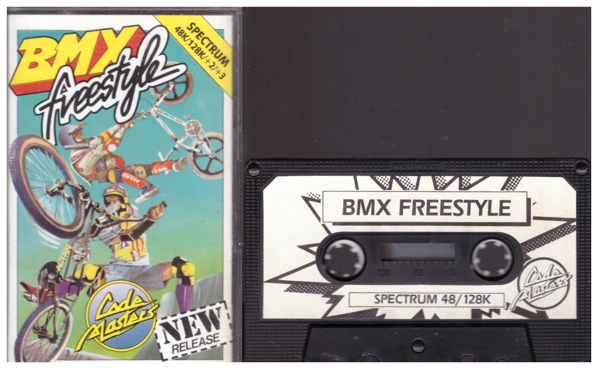 BMX Freestyle for ZX Spectrum from CodeMasters (2123)