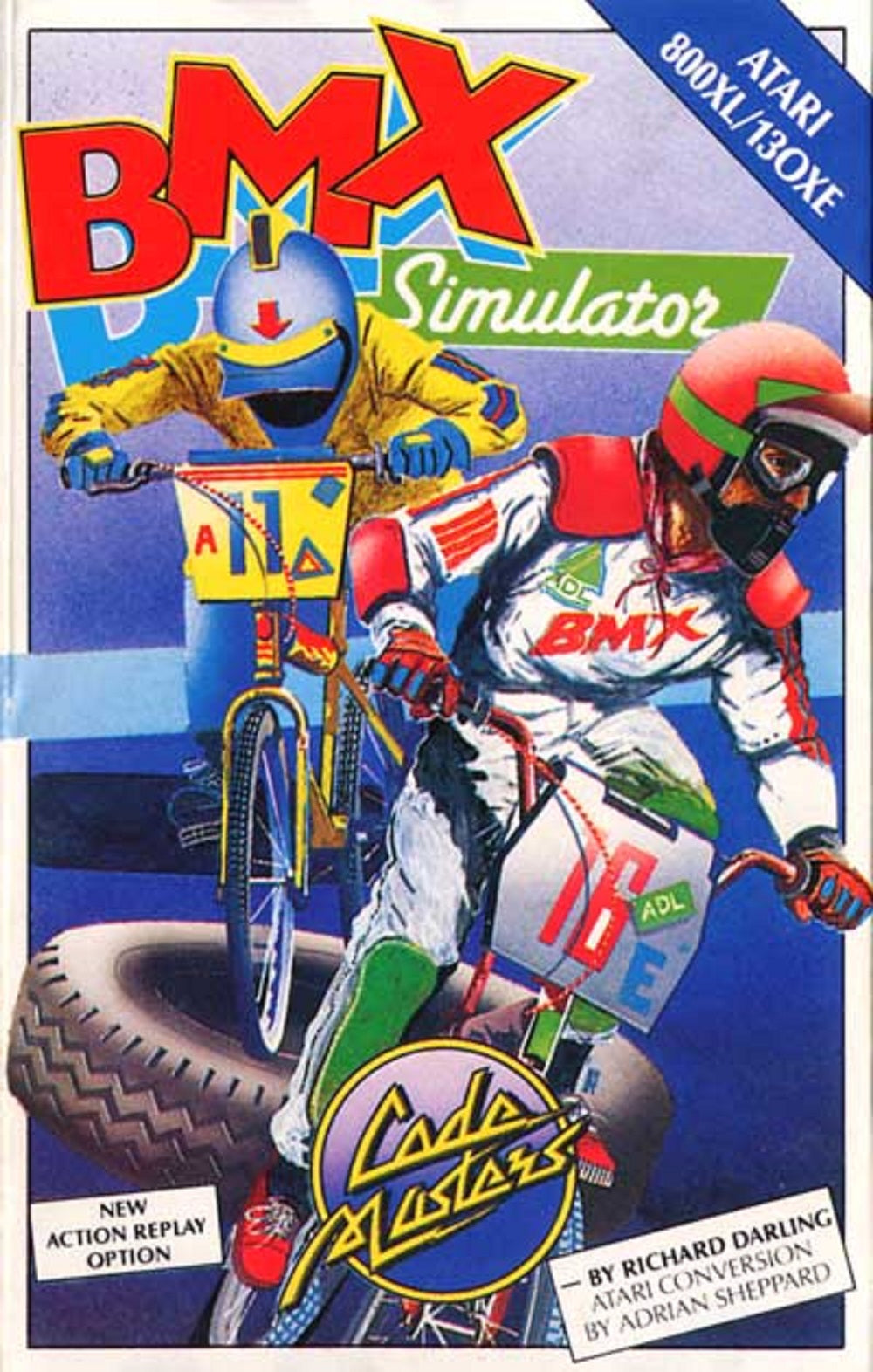 BMX Simulator for Atari 8-Bit Computers from CodeMasters (5017)