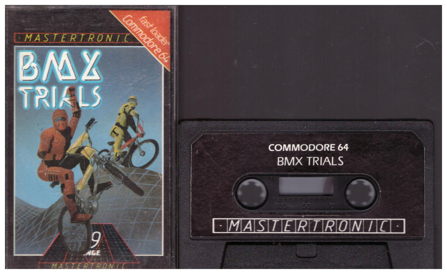 BMX Trials for Commodore 64 from Mastertronic (IC 0079)