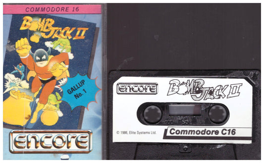 Bomb Jack II for Commodore 16/Plus 4 from Encore