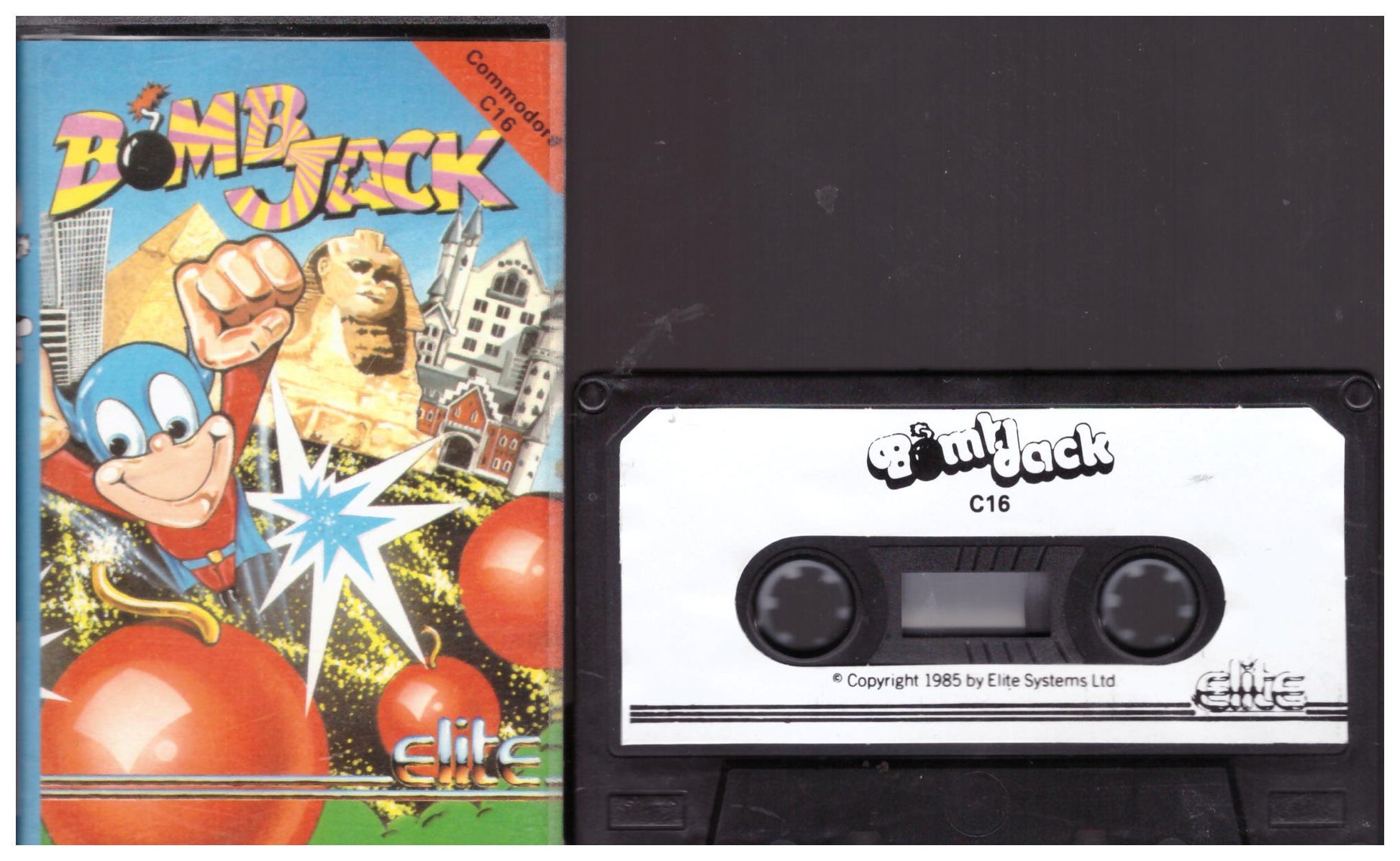 Bomb Jack for Commodore 16/Plus 4 from Elite