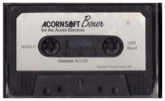 Boxer Tape Only for Acorn Electron from AcornSoft