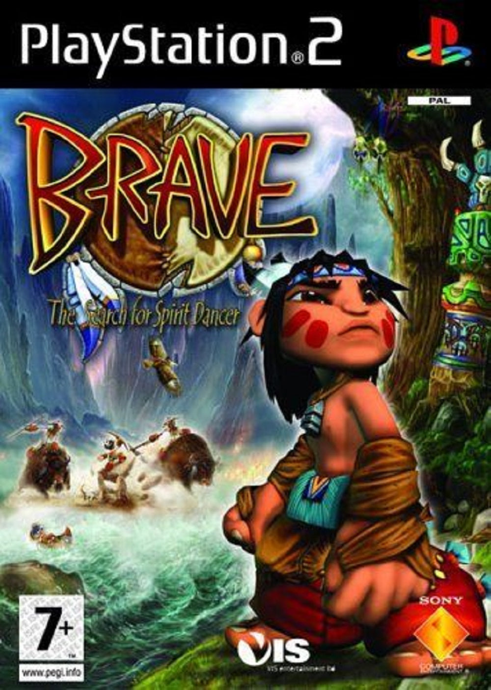 Brave: The Search For Spirit Dancer for Sony Playstation 2/PS2 from Vis Entertainment (SCES 51635)