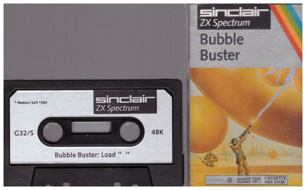 Bubble Buster for ZX Spectrum from Sinclair (G32/S)