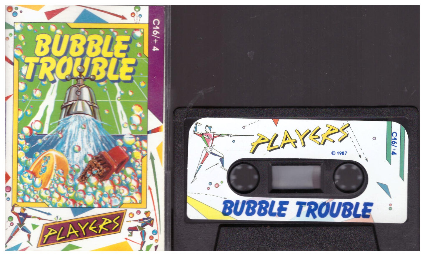 Bubble Trouble for Commodore 16/Plus 4 from Players