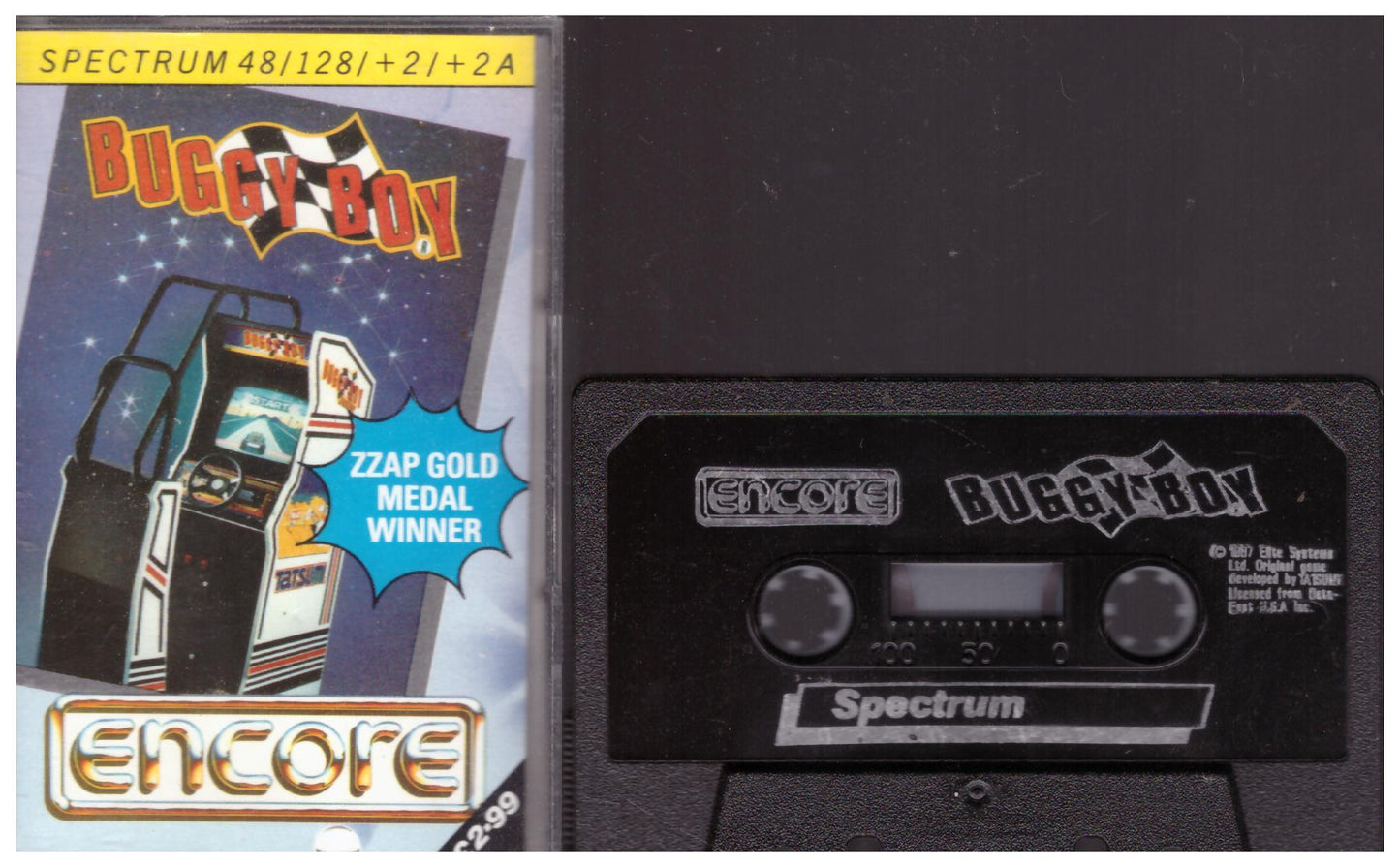 Buggy Boy for ZX Spectrum from Encore