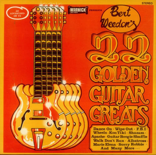 Bert Weedon's 22 Golden Guitar Greats from Warwick Records