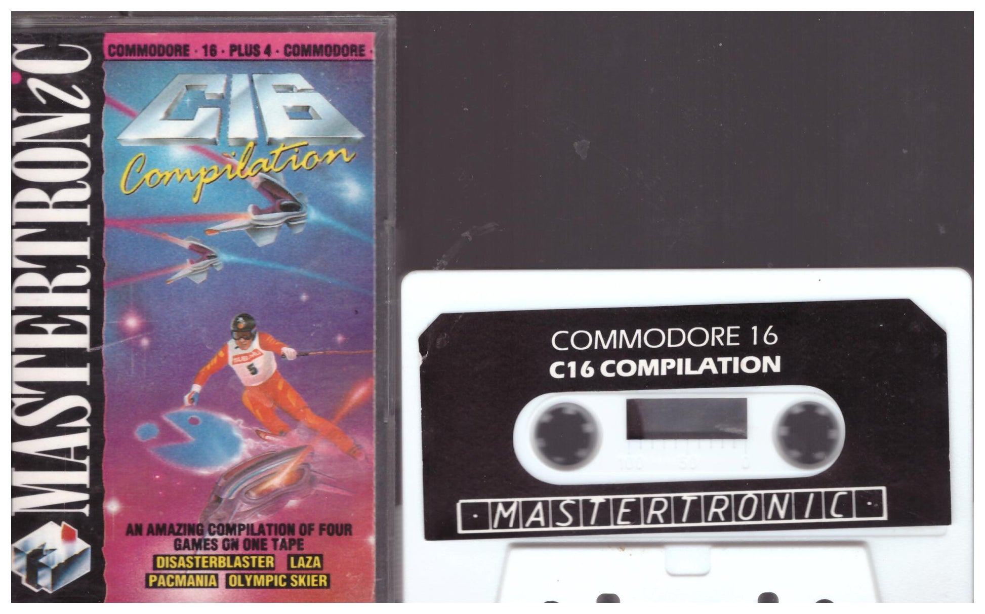 C16 Compilation for Commodore 16/Plus 4 from Mastertronic (2C 0255)