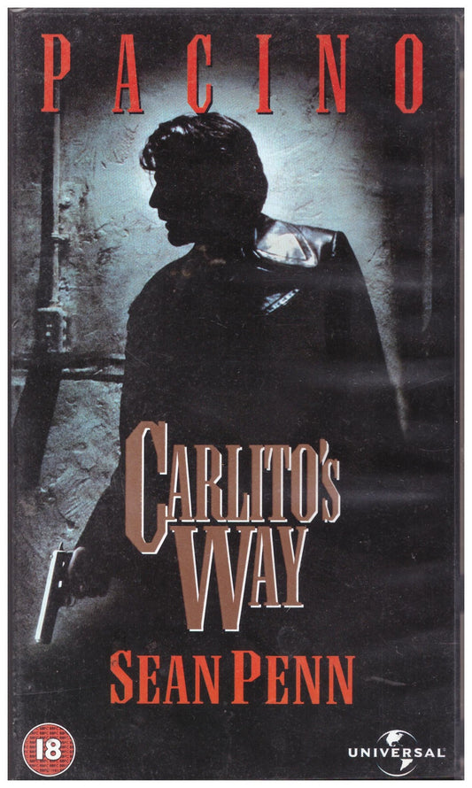 Carlito's Way VHS from 4 Front Video (044 4303)