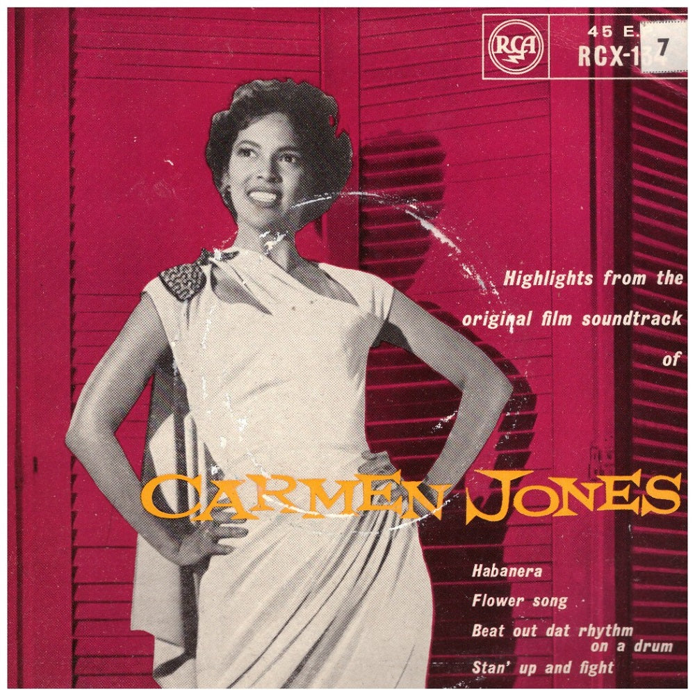 7" 45RPM Carmen Jones EP from RCA (RCX-134)