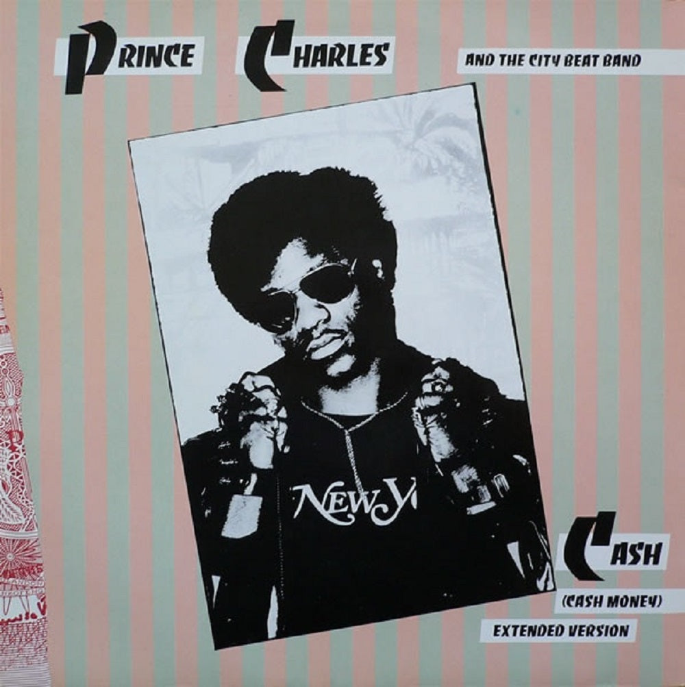 12" 45RPM Cash (Cash Money) Extended Version/Jungle Stomp (Extended Version) by Prince Charles And The City Beat Band from Virgin (VS 596-12)