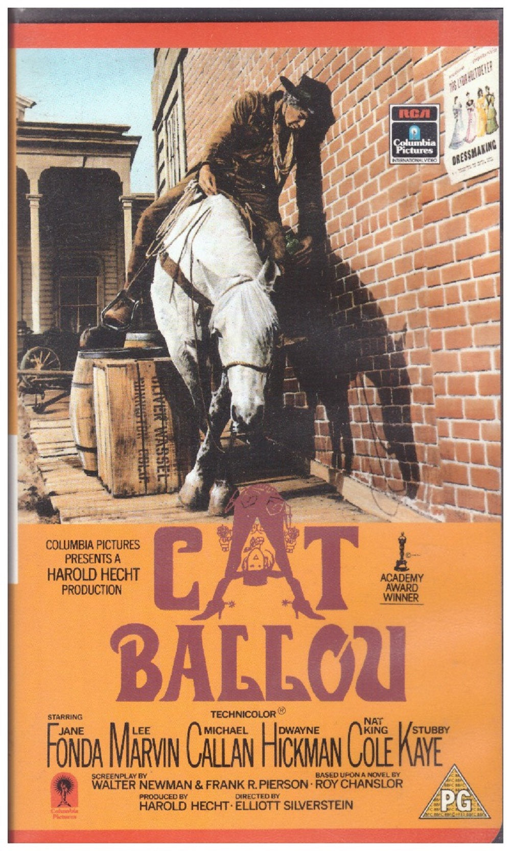 Cat Ballou VHS from RCA/Columbia Pictures (CVT 20009)