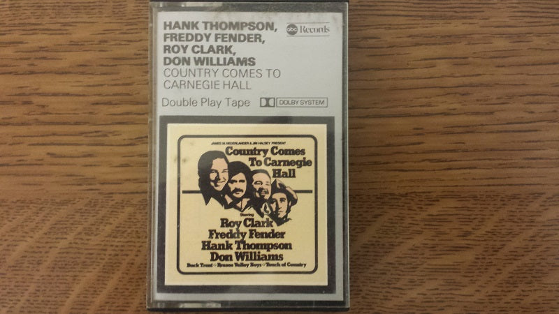 Country Comes To Carnegie Hall by Hank Thompson/Freddy Fender/Roy Clark/Don Williams from ABC Records