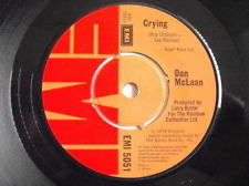 7" 45RPM Crying/Genesis (In The Beginning) by Don McLean from EMI