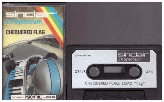 Chequered Flag for ZX Spectrum from Sinclair (G31/S)