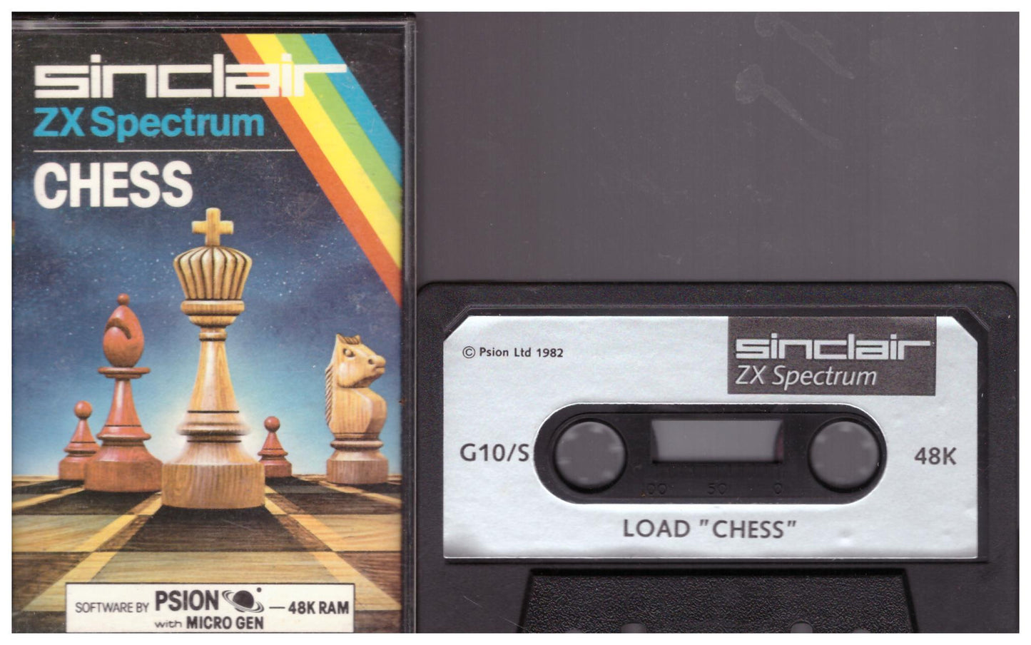 Chess for ZX Spectrum from Psion/Sinclair (G10/S)