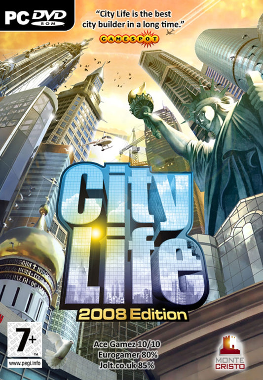 City Life 2008 Edition for PC from Monte Cristo