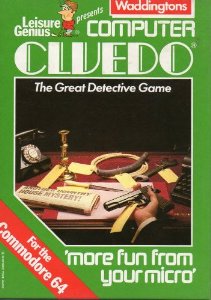 Cluedo for Commodore 64 by Leisure Genius on Tape