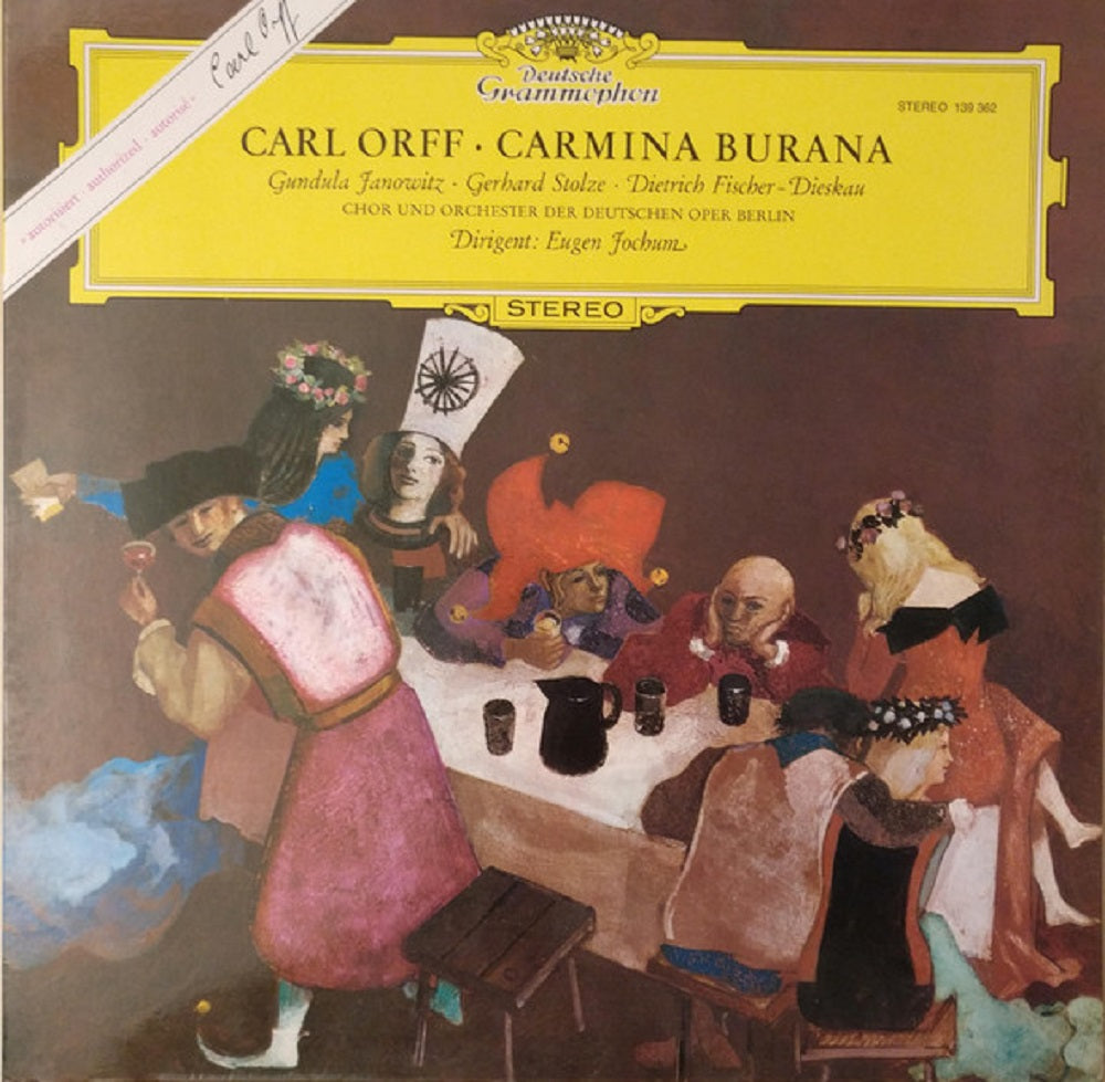 Carmina Burana by Carl Orff from Deutsche Grammophon (139 362)