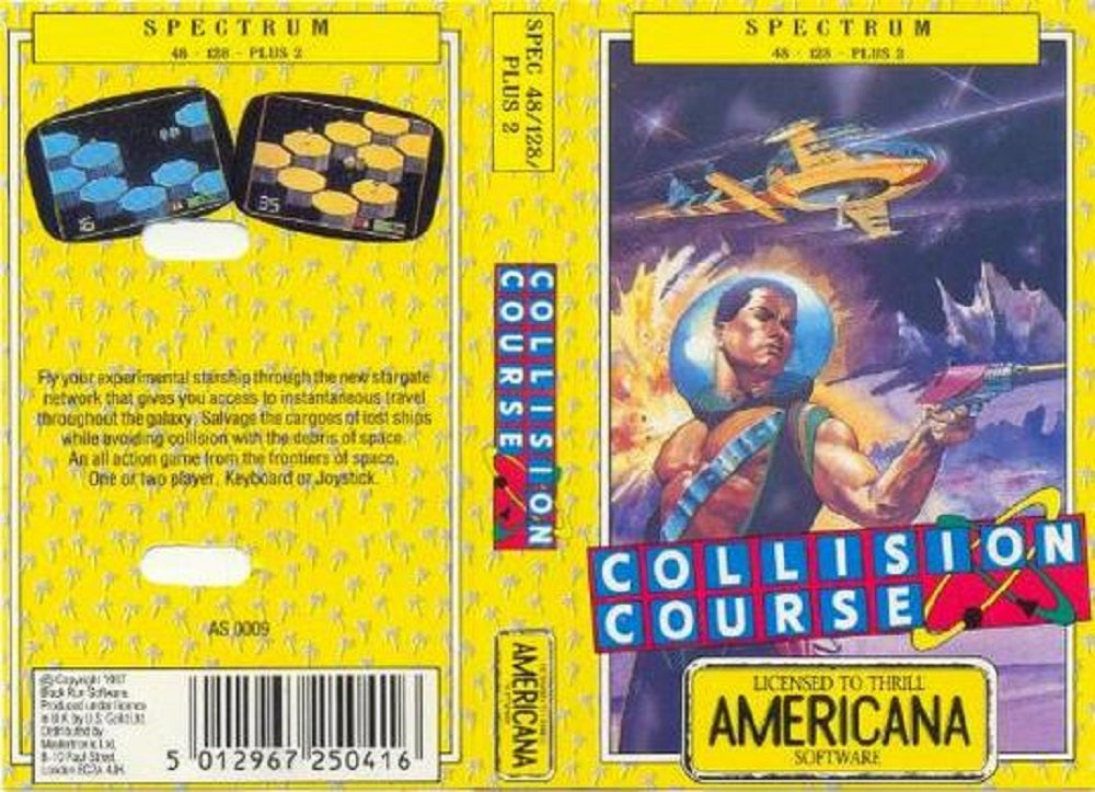 Collision Course for ZX Spectrum from Americana