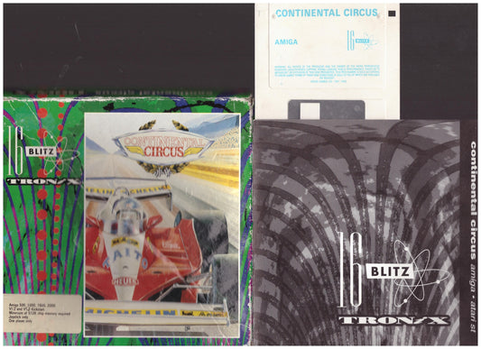 Continental Circus for Commodore Amiga from Tronix