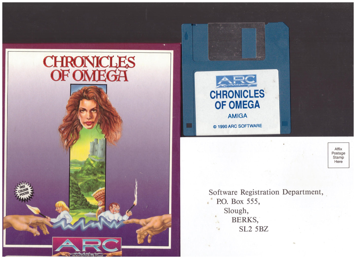 Chronicles Of Omega for Commodore Amiga from Arc Developments