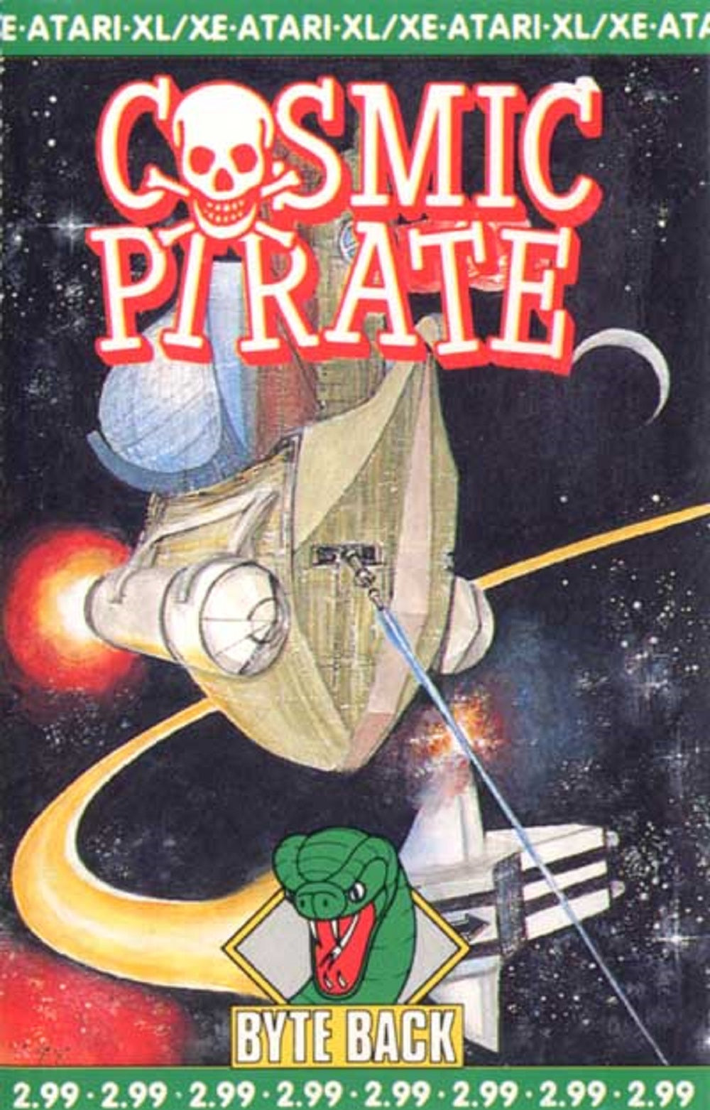 Cosmic Pirate for Atari 8-Bit Computers from Byte Back