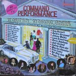 Command Performance vinyl LP from Ronco (MSD 2005) featuring a compilation of classic hits.