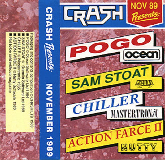 Crash Issue 70: Presents 6/Nov 1989 Covertape for ZX Spectrum