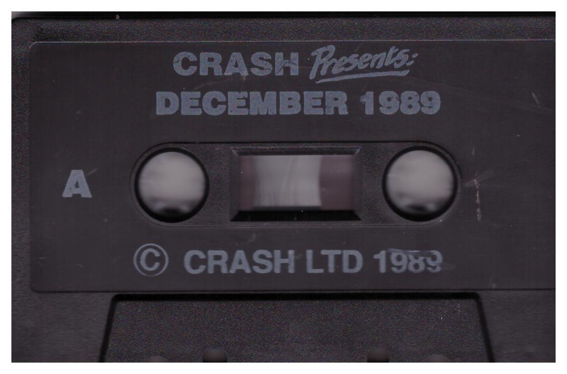 Crash Issue 71: Presents Dec 89 Christmas Crackers Tape Only for ZX Spectrum