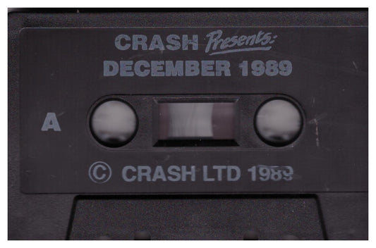 Crash Issue 71: Presents Dec 89 Christmas Crackers Tape Only for ZX Spectrum