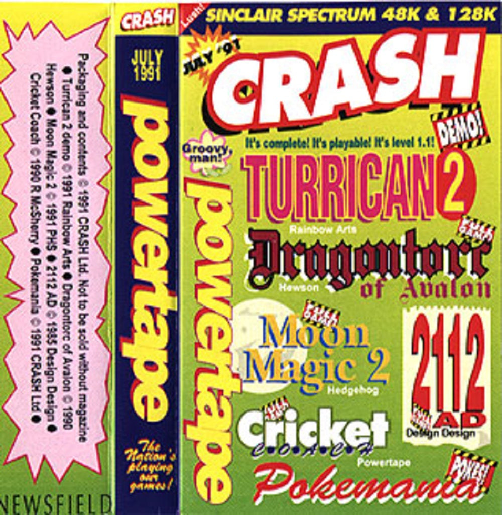 Crash Issue 90 Tape 26/July 1991 for ZX Spectrum