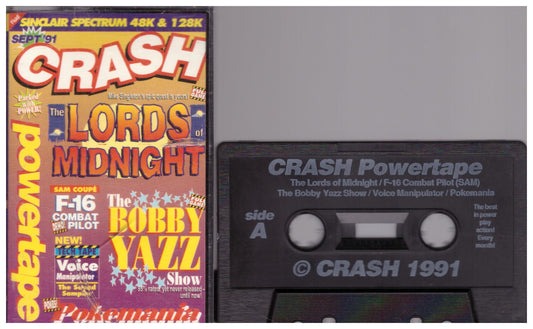 Crash Powertape September 1991 for ZX Spectrum