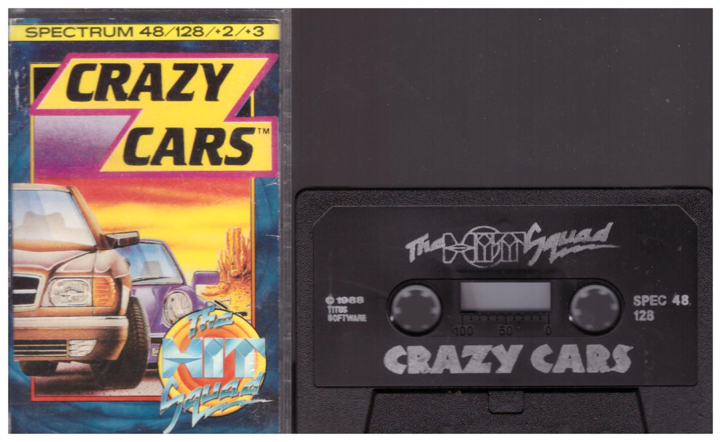 Crazy Cars for ZX Spectrum from The Hit Squad