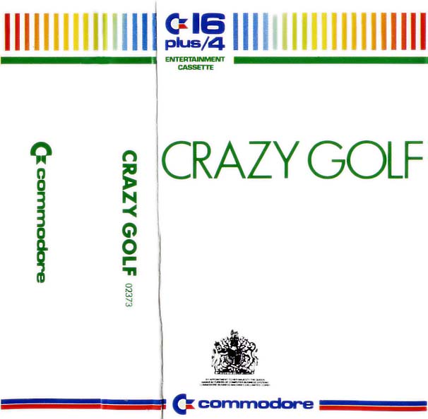 Crazy Golf for Commodore 16/Plus 4 by Commodore on Tape